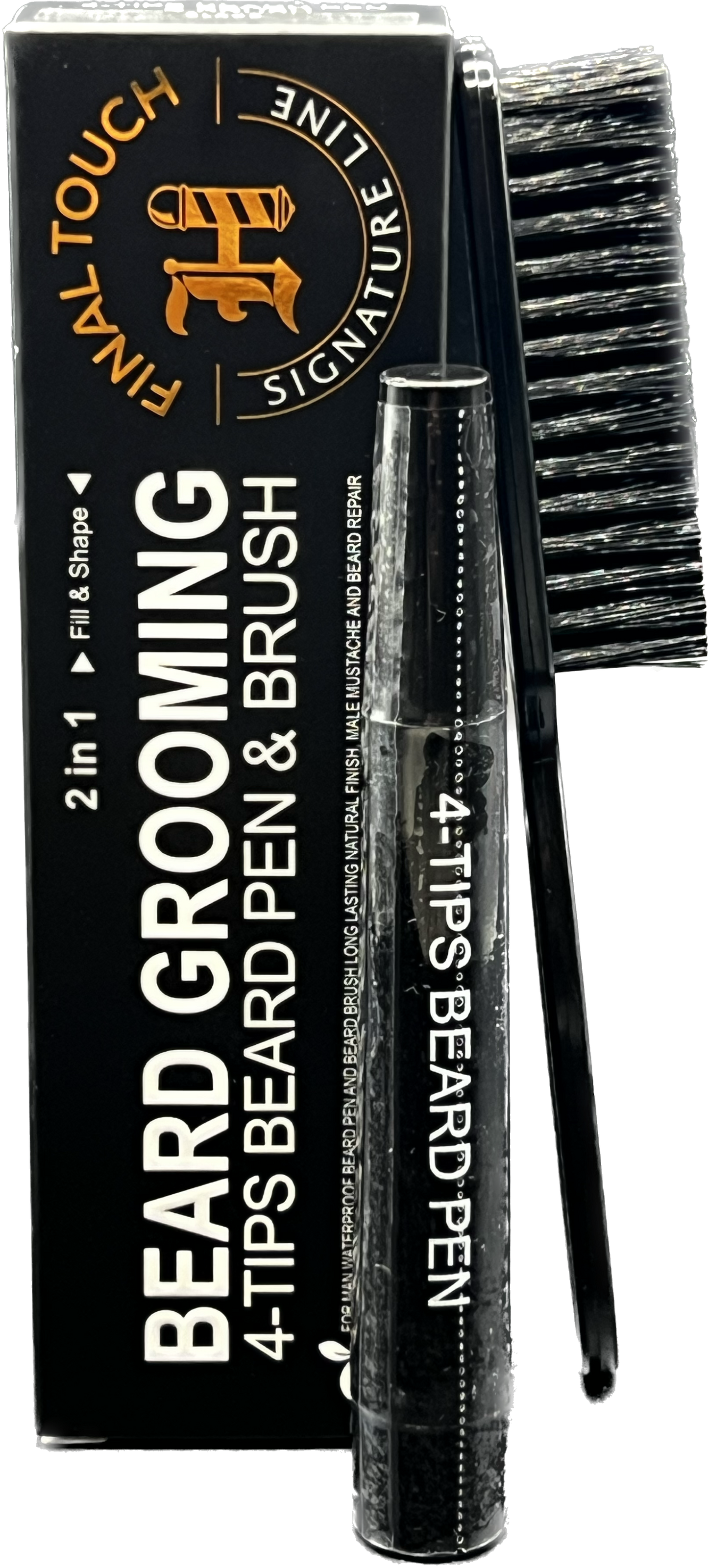 FINALTOUCH BEARD GROOMING PEN + BRUSH